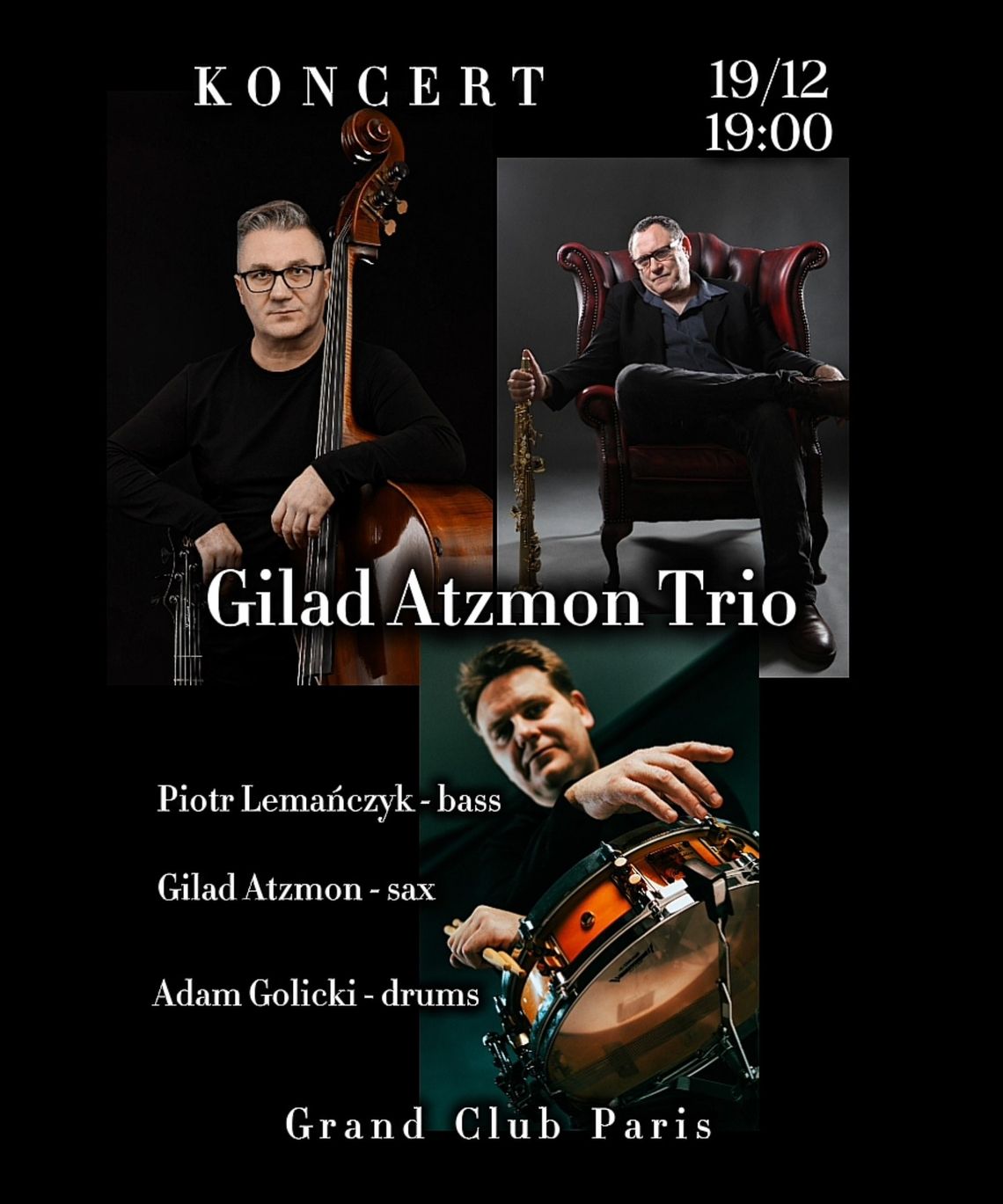 Koncert: Gilad Atzmon Trio
