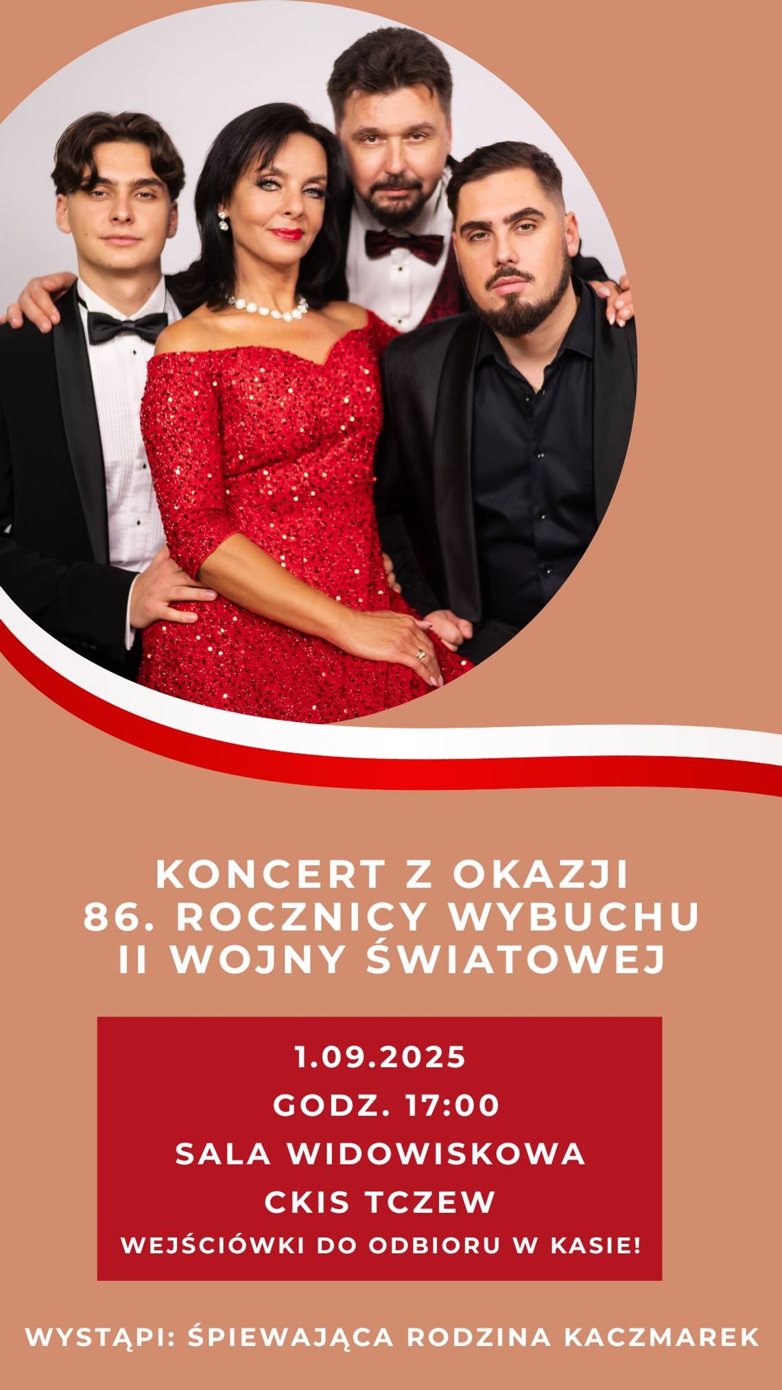 Koncert patriotyczny "Śpiewająca rodzina Kaczmarek" Koncert patriotyczny "Śpiewająca rodzina Kaczmarek"