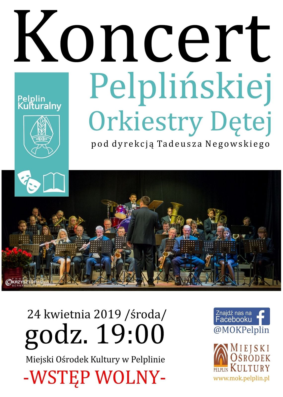 Koncert Pelplińskiej Orkiestry Dętej