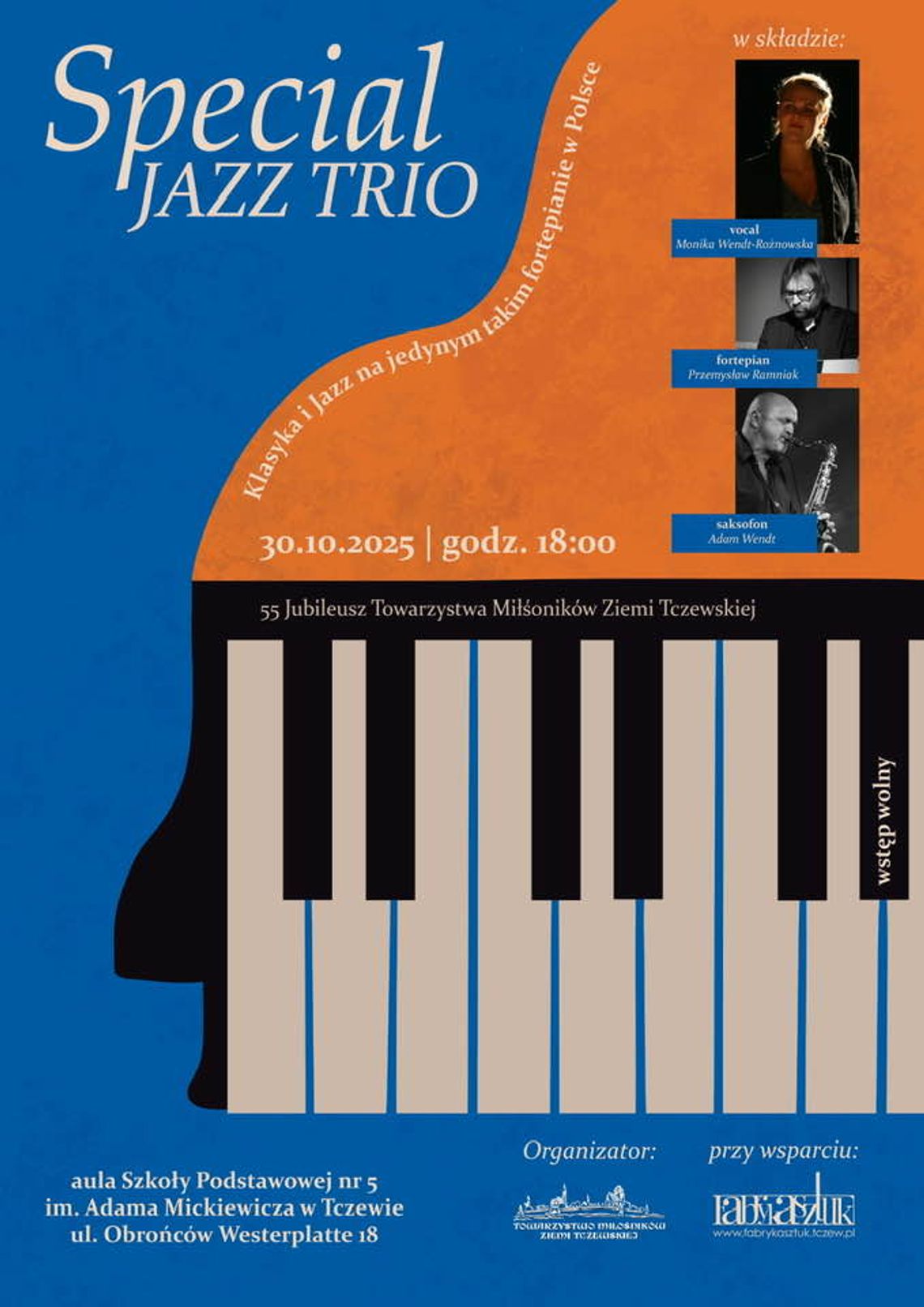 Koncert: Special Jazz Trio Koncert: Special Jazz Trio