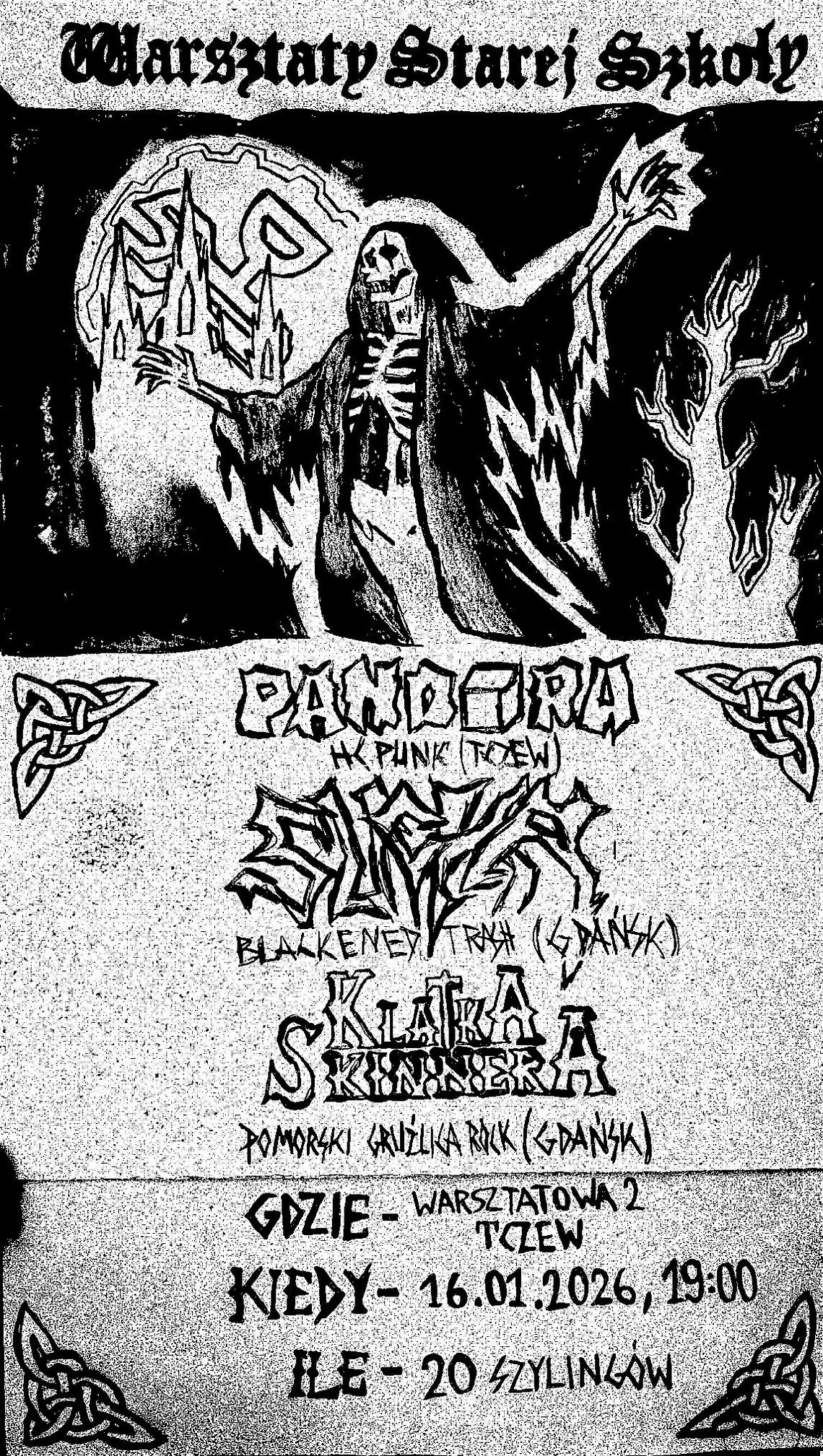 Koncert: Warsztaty Starej Szkoły w Warsztatowej