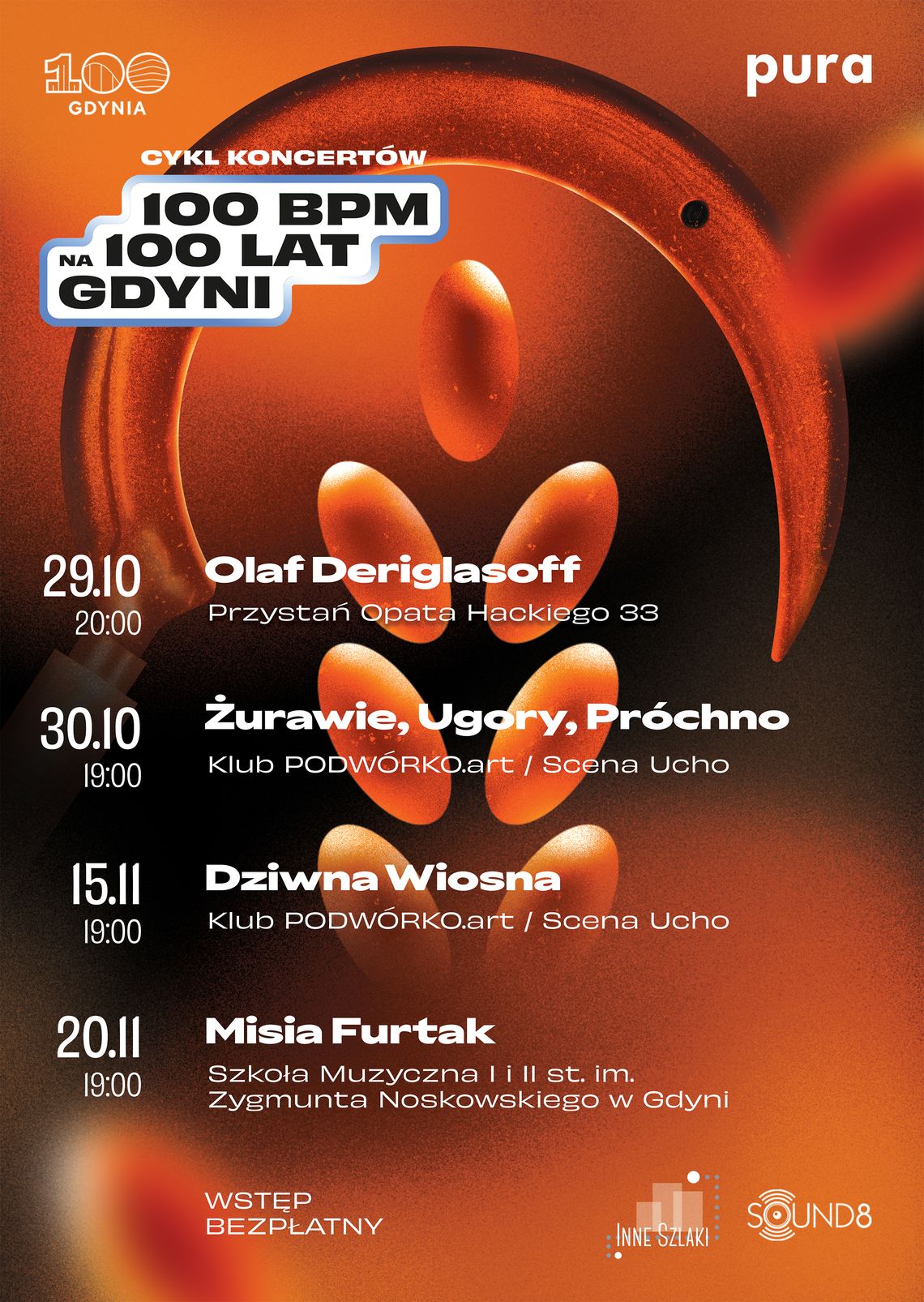 Koncerty 100 BPM na 100 Lat Gdyni Koncerty 100 BPM na 100 Lat Gdyni
