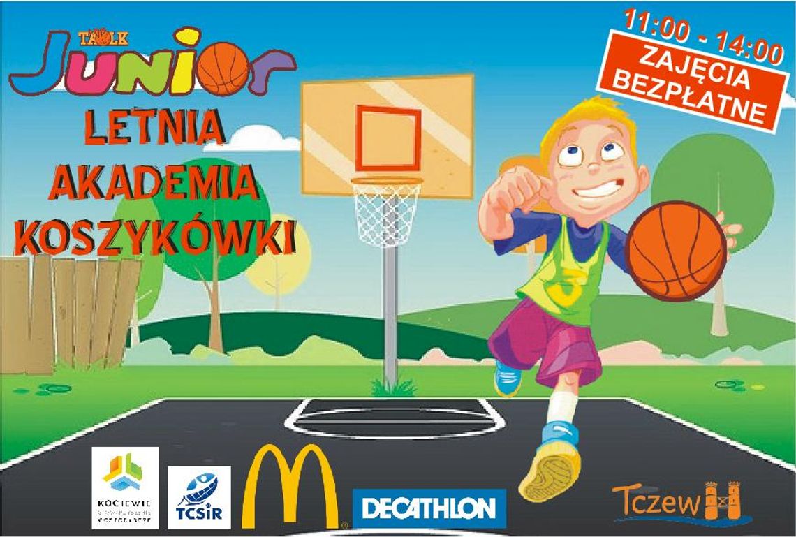 Letnia Akademia Koszykówki - TALK Junior - Zajęcia Bezpłatne