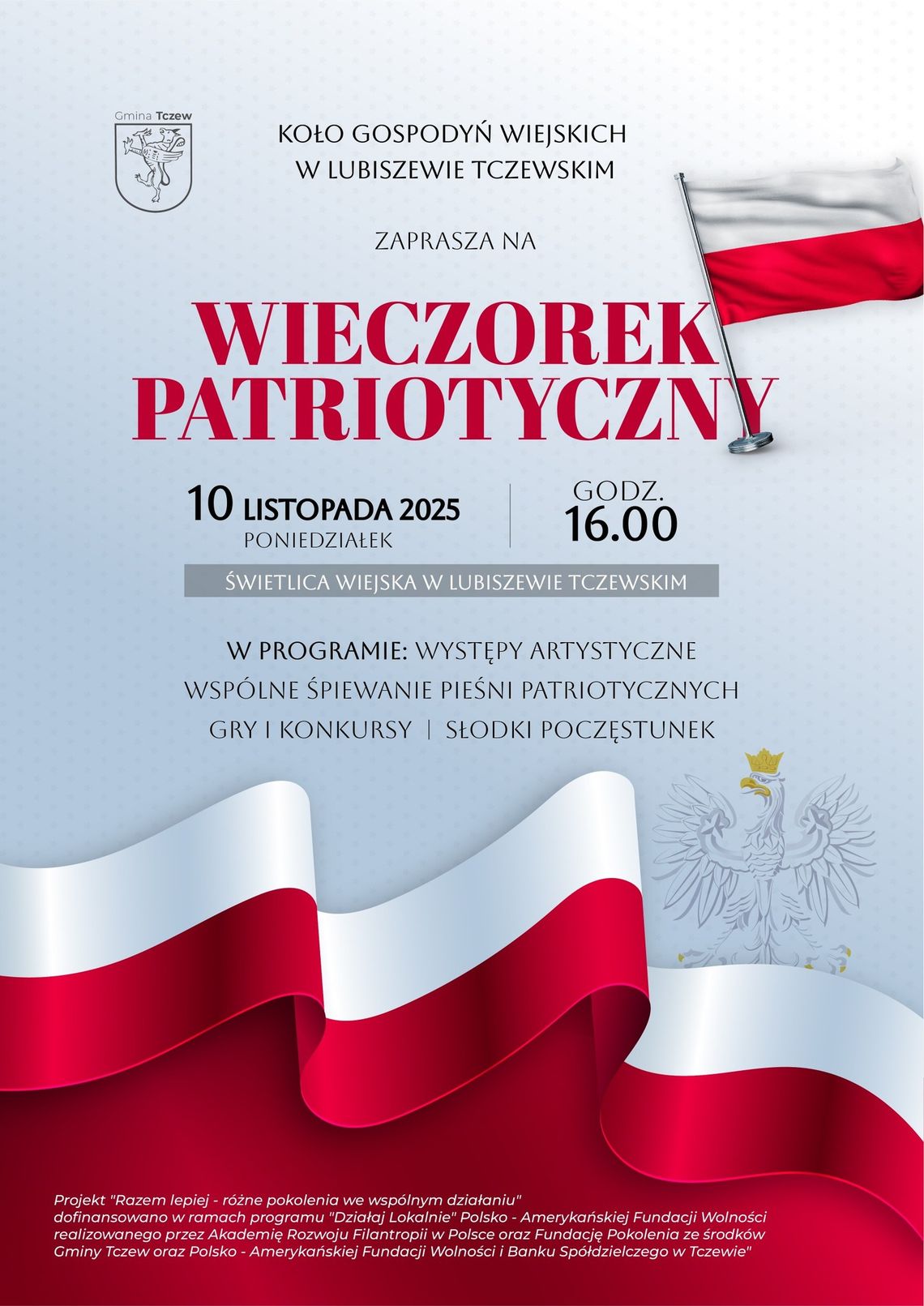 Lubiszewo: wieczorek patriotyczny Lubiszewo: wieczorek patriotyczny