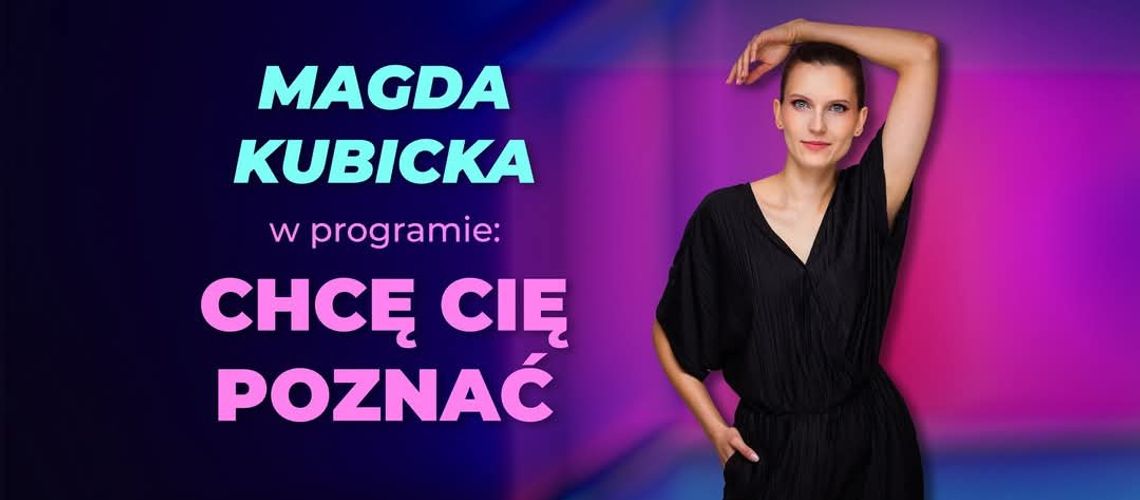Magda Kubicka w programie "Chcę cię poznać" - stand-up Magda Kubicka w programie "Chcę cię poznać" - stand-up