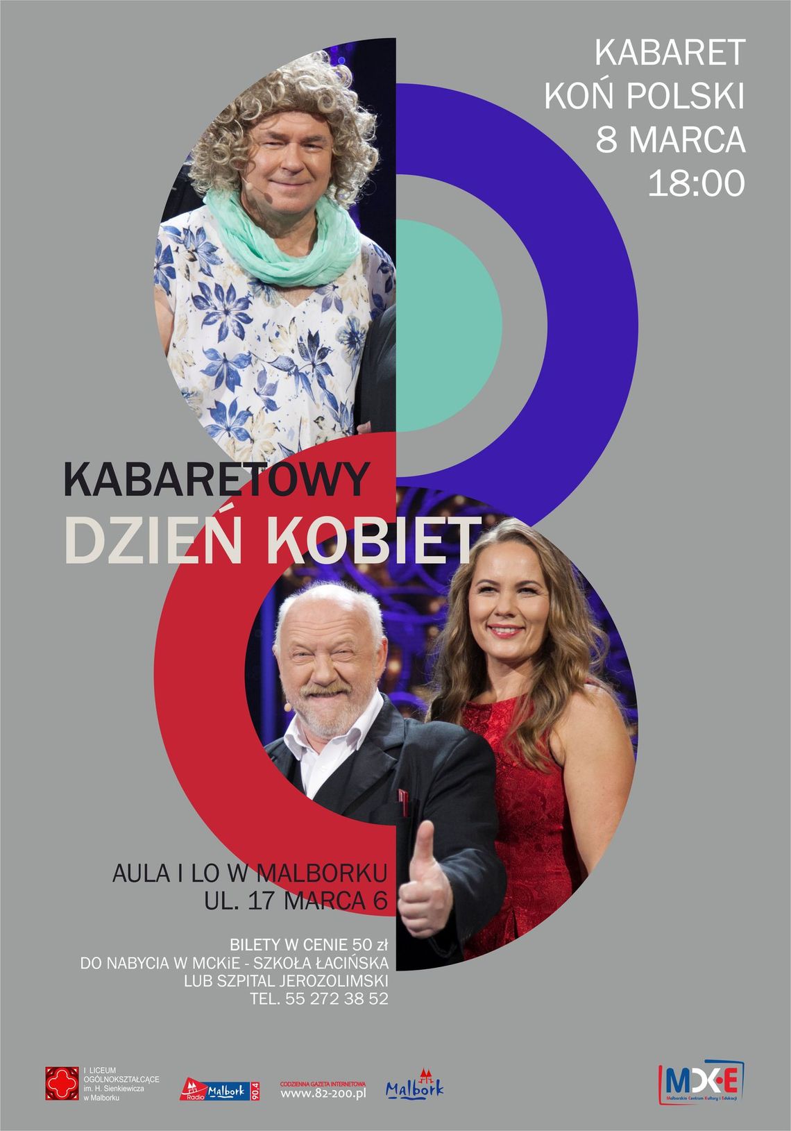 Malbork: Kabaretowy Dzień Kobiet - Koń Polski Malbork: Kabaretowy Dzień Kobiet - Koń Polski