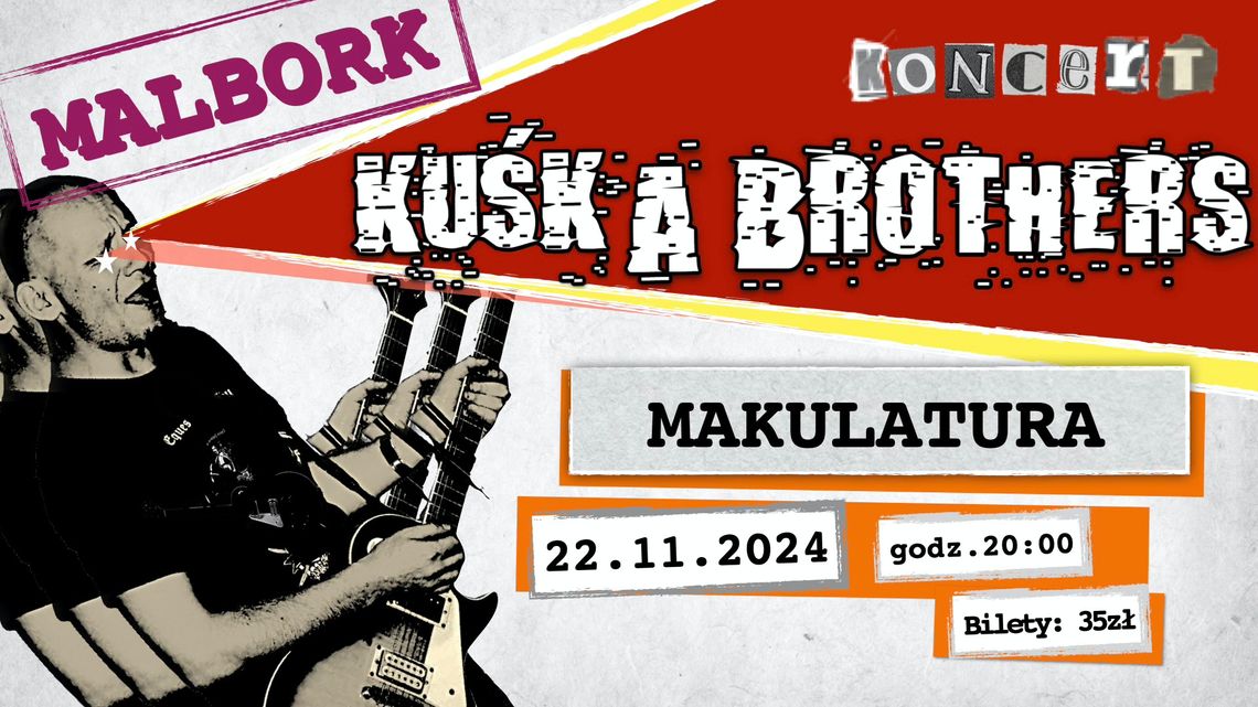 Malbork: koncert Kuśka Brothers