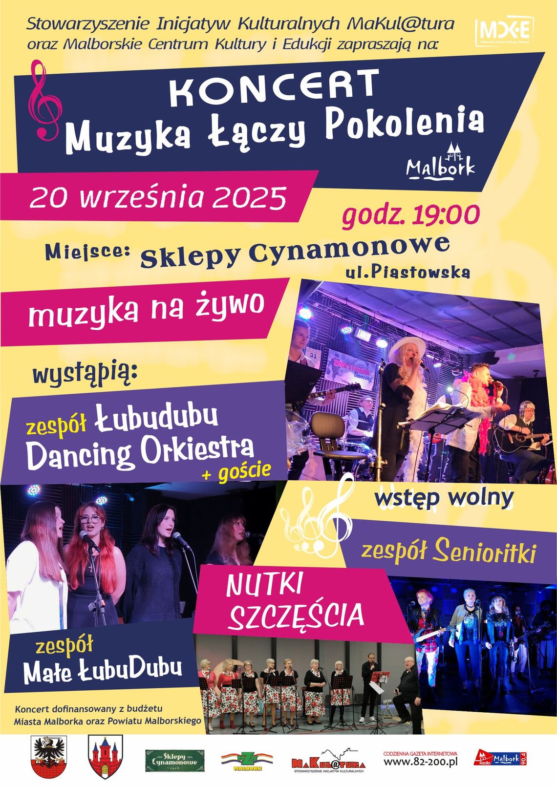 Malbork: Muzyka łączy pokolenia Malbork: Muzyka łączy pokolenia