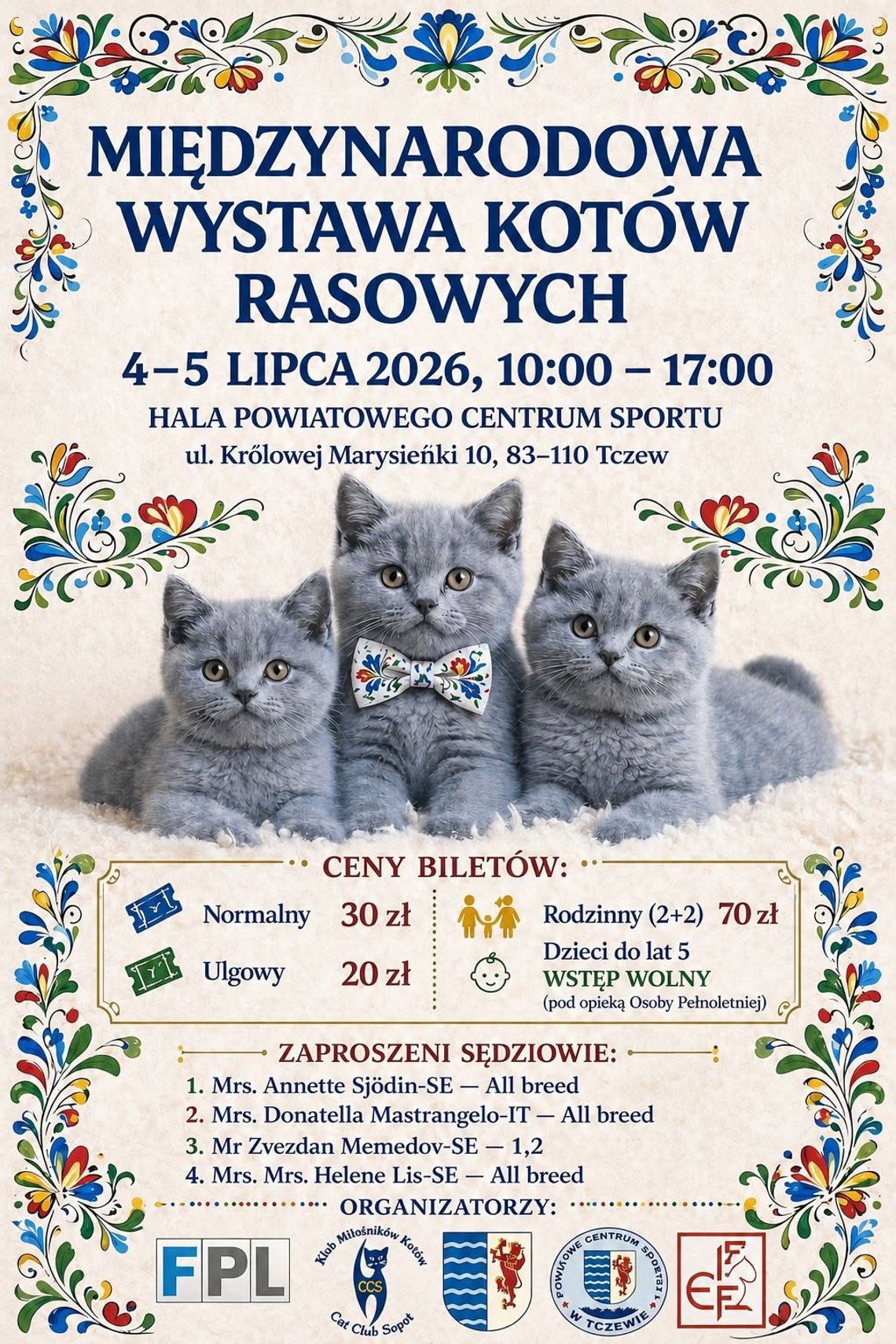 Międzynarodowa Wystawa Kotów Rasowych Międzynarodowa Wystawa Kotów Rasowych