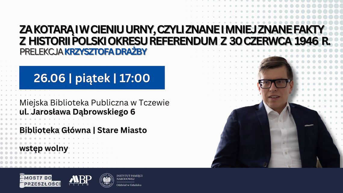 Mosty do przeszłości | prelekcja Krzysztofa Drażby Mosty do przeszłości | prelekcja Krzysztofa Drażby