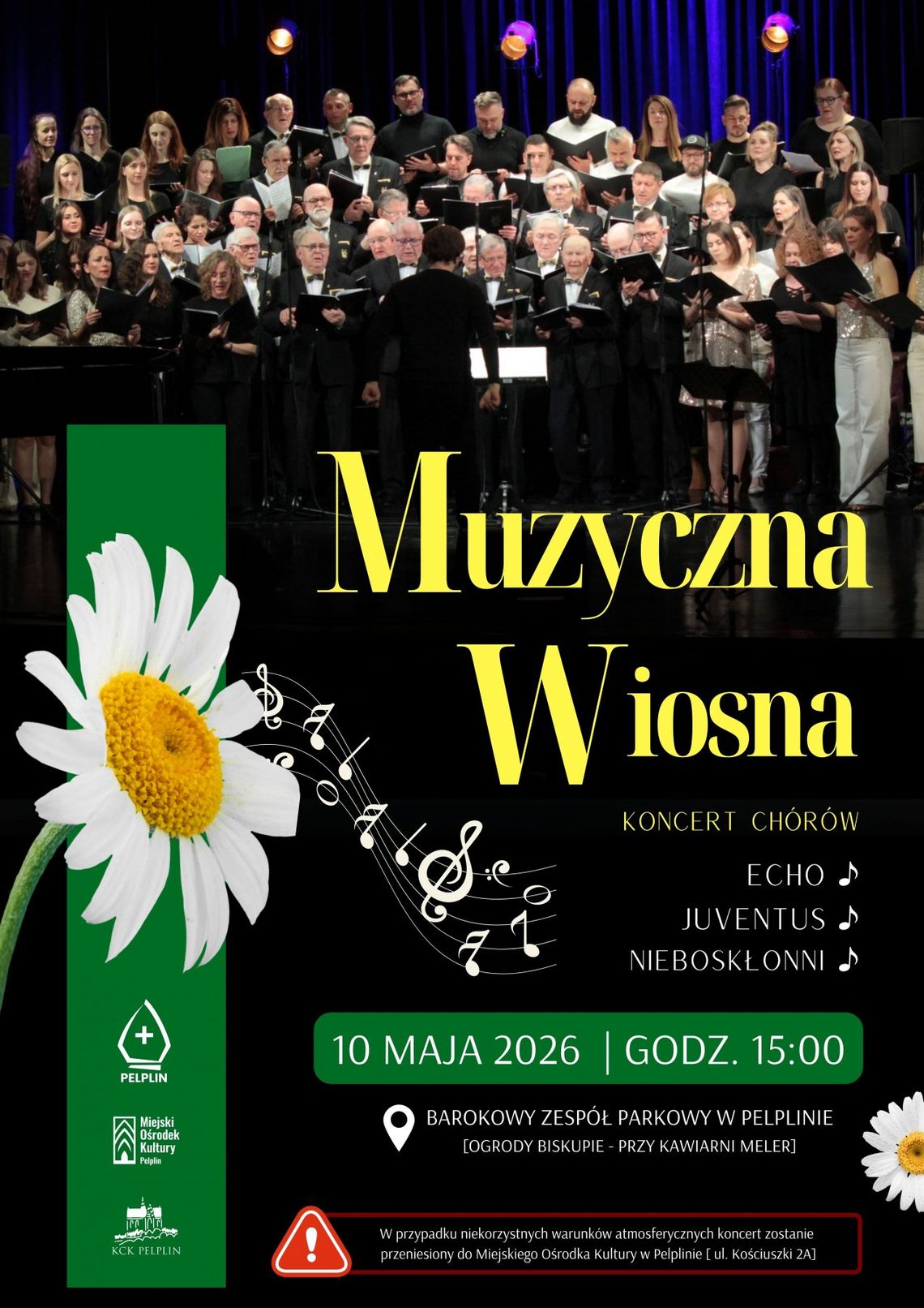 Muzyczna Wiosna - koncert tczewskich chórów w Pelplinie