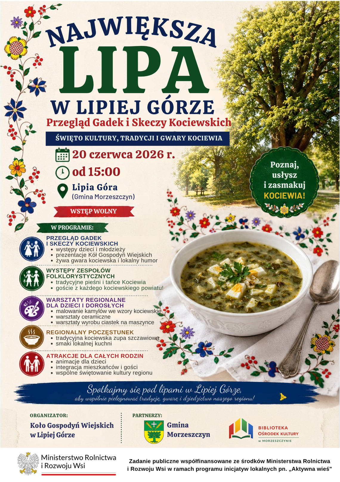 Największa Lipa w Lipiej Górze Największa Lipa w Lipiej Górze