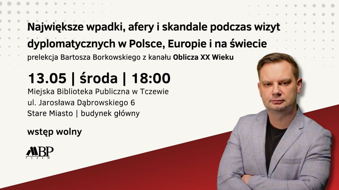 Największe wpadki, afery i skandale... | Prelekcja Bartosza Borkowskiego z kanału Oblicza XX wieku
