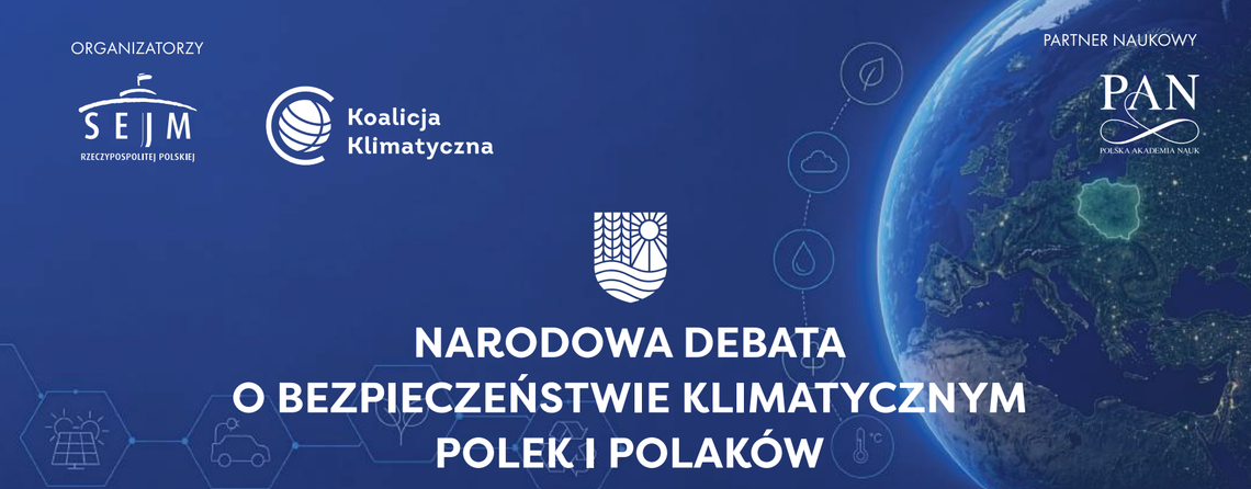 Narodowa Debata o Bezpieczeństwie Klimatycznym Polek i Polaków (on-line)