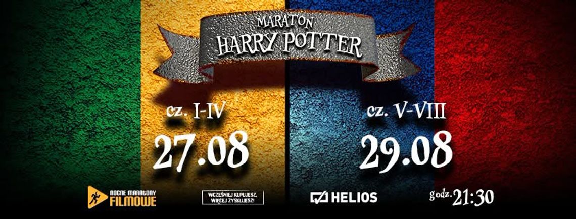 Nocny Maraton Harry Potter cz. 5-8 Nocny Maraton Harry Potter cz. 5-8
