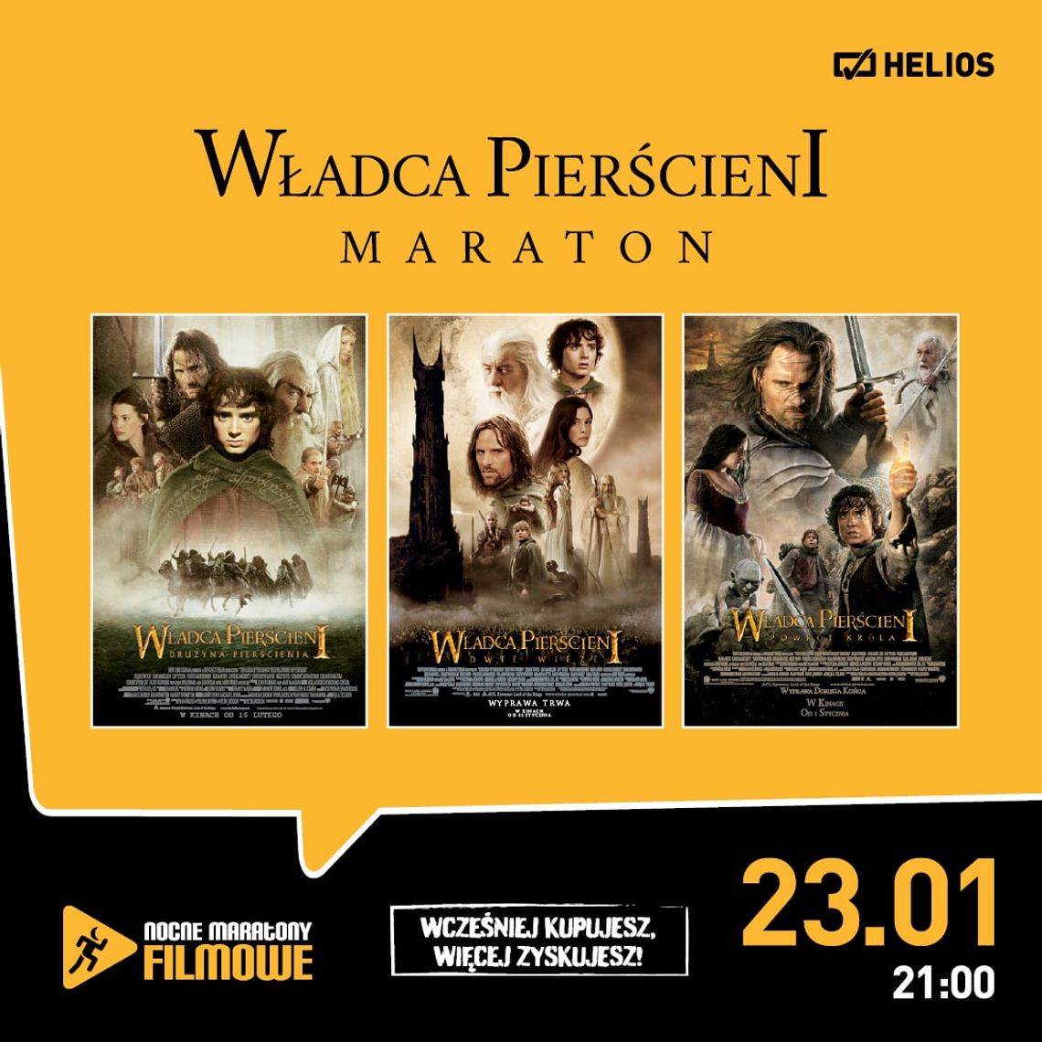 Nocny Maraton Władcy Pierścieni Nocny Maraton Władcy Pierścieni