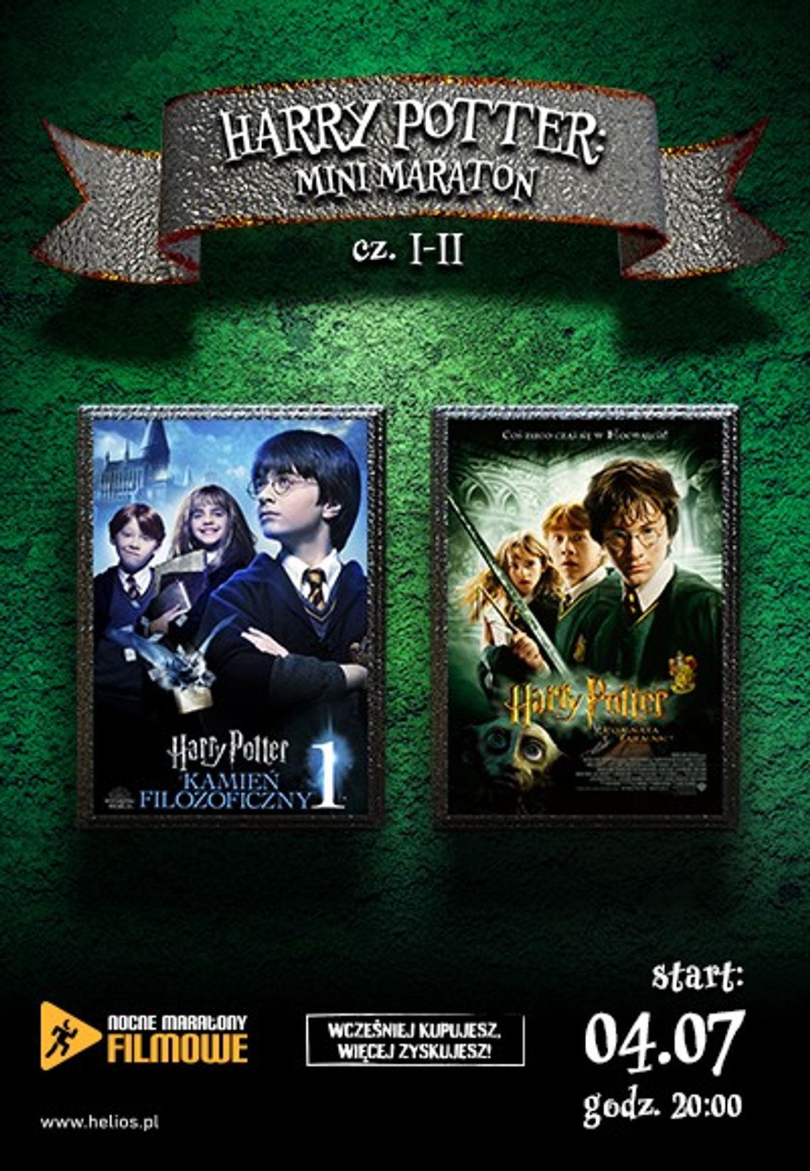 Nocny Mini Maraton Harry'ego Pottera Nocny Mini Maraton Harry'ego Pottera