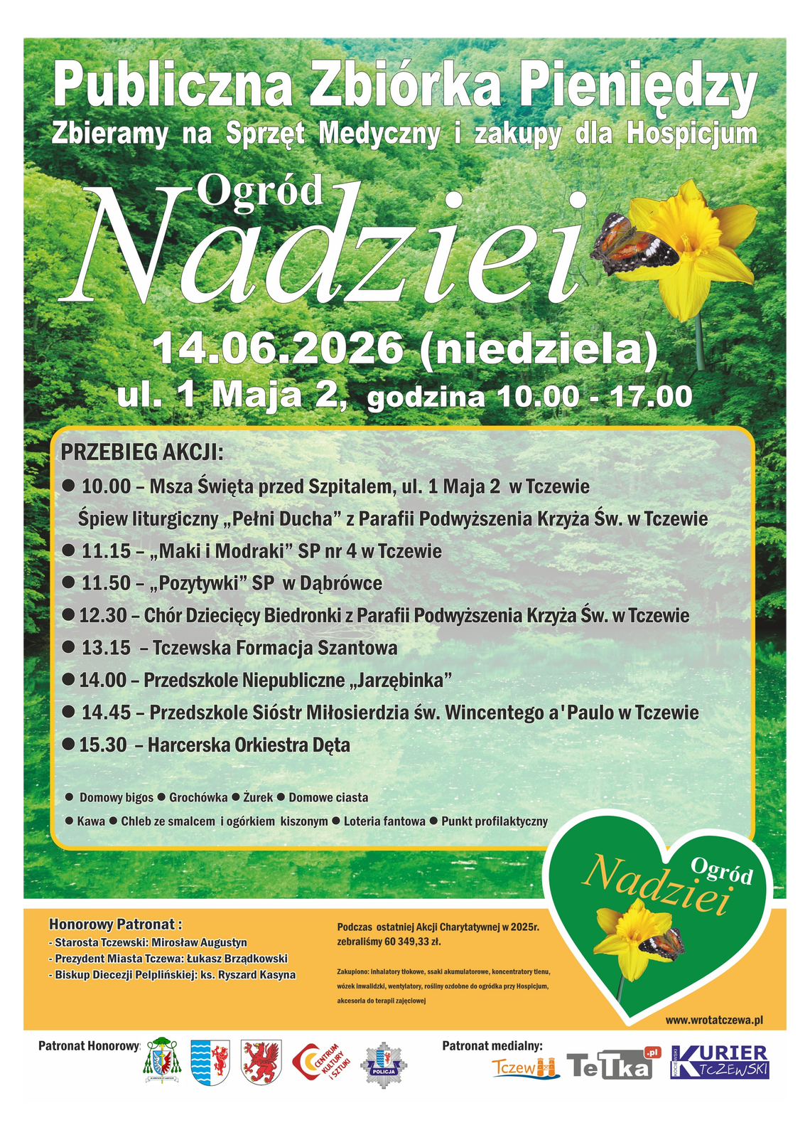 Ogród Nadziei 2026 – wspólnie dla tczewskiego hospicjum Ogród Nadziei 2026 – wspólnie dla tczewskiego hospicjum
