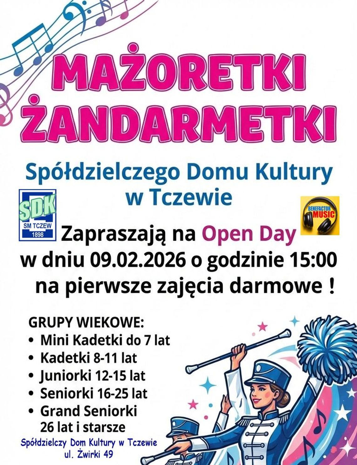 Open day - mażoretki