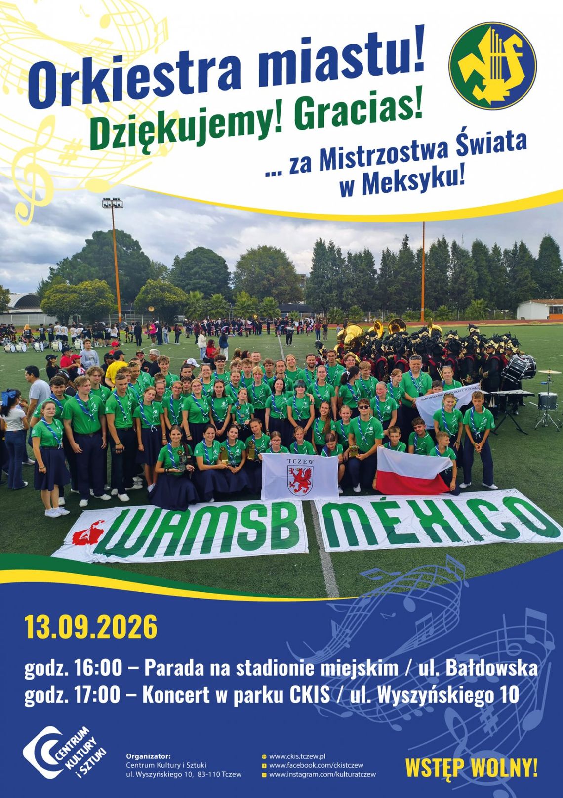 Orkiestra Miastu – koncert po Mistrzostwach Świata w Meksyku Orkiestra Miastu – koncert po Mistrzostwach Świata w Meksyku