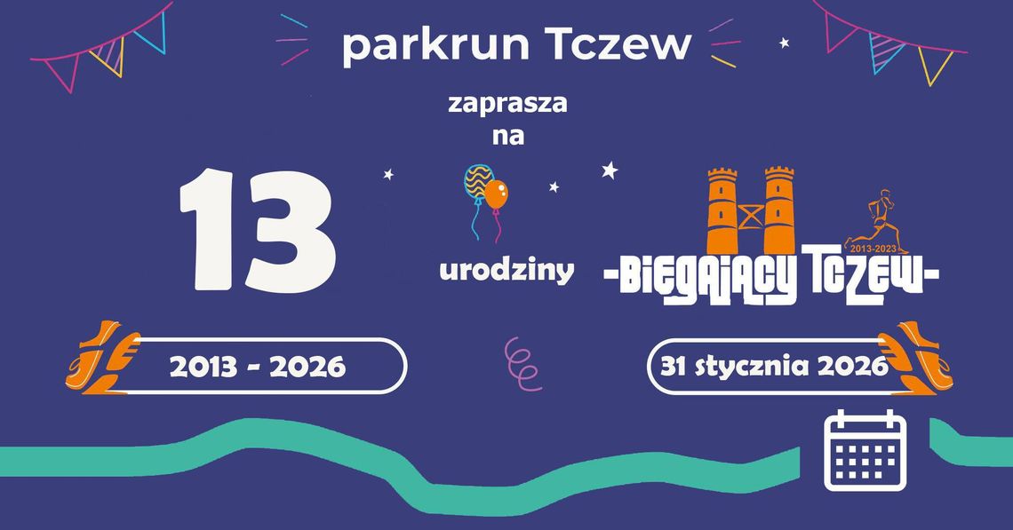 Parkrun Tczew - 13 urodziny Biegającego Tczewa Parkrun Tczew - 13 urodziny Biegającego Tczewa