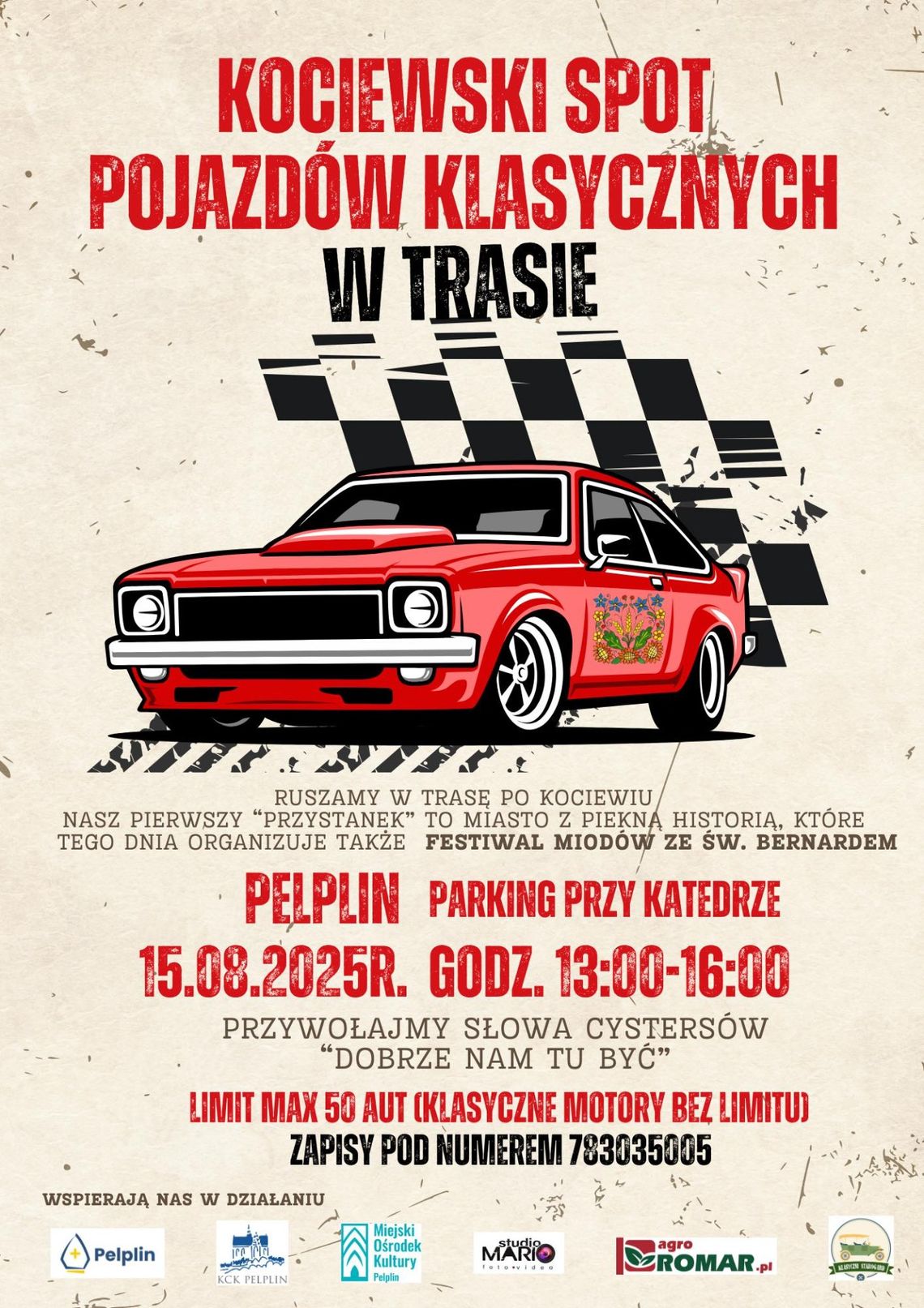 Pelplin: Kociewski spot pojazdów klasycznych Pelplin: Kociewski spot pojazdów klasycznych