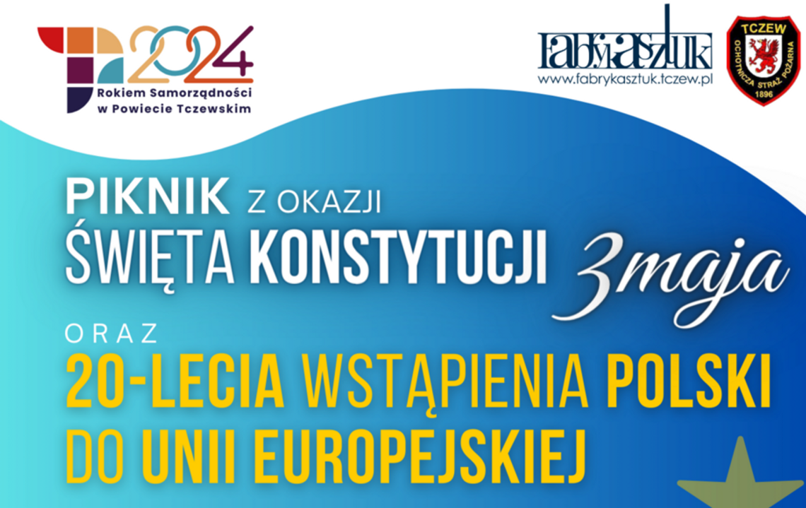 Piknik z okazji Święta Konstytucji 3 Maja oraz 20-lecia wstąpienia Polski do Unii Europejskiej