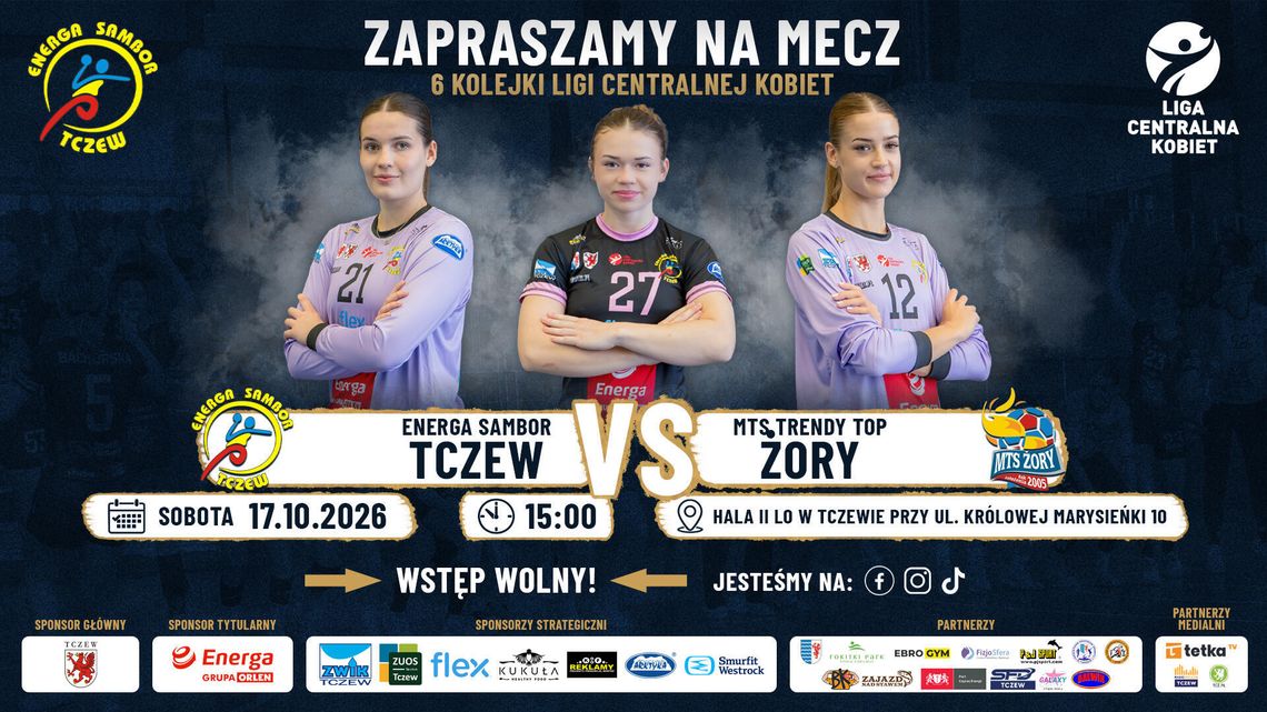 Piłka ręczna kobiet: Energa Sambor Tczew - MTS Trendy Top Żory Piłka ręczna kobiet: Energa Sambor Tczew - MTS Trendy Top Żory