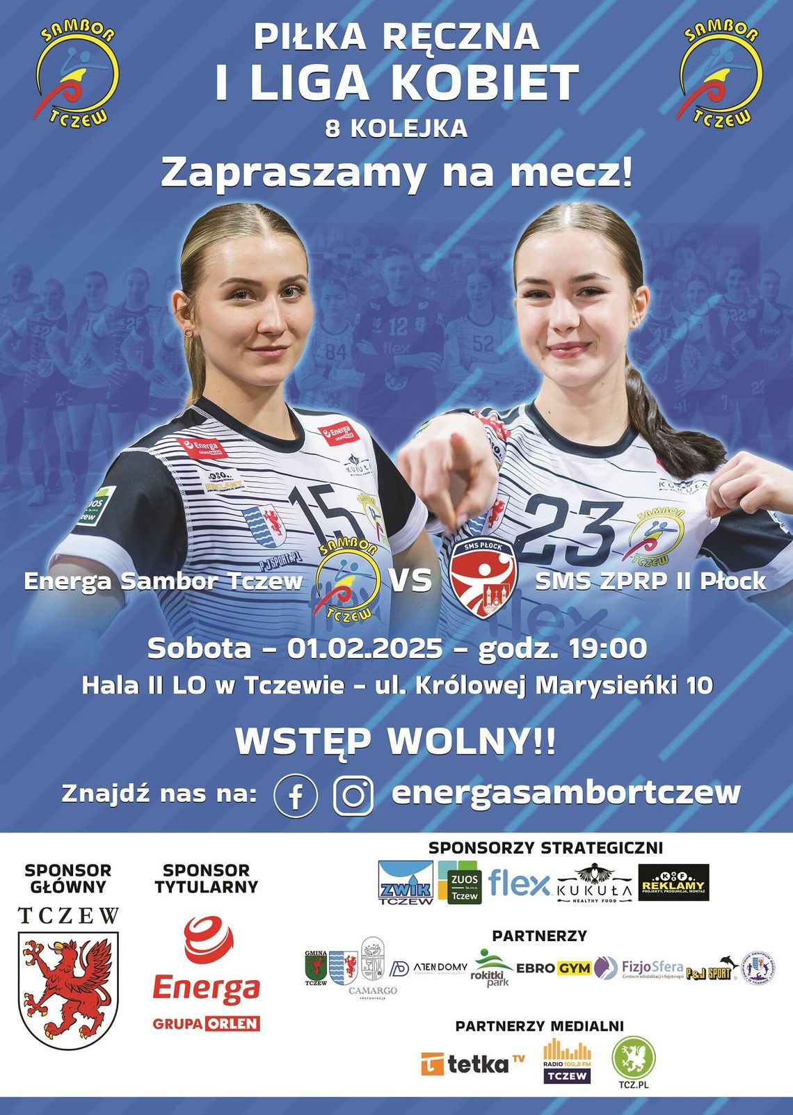 Piłka ręczna kobiet: Energa Sambor Tczew - SMS ZPRP II Płock Piłka ręczna kobiet: Energa Sambor Tczew - SMS ZPRP II Płock