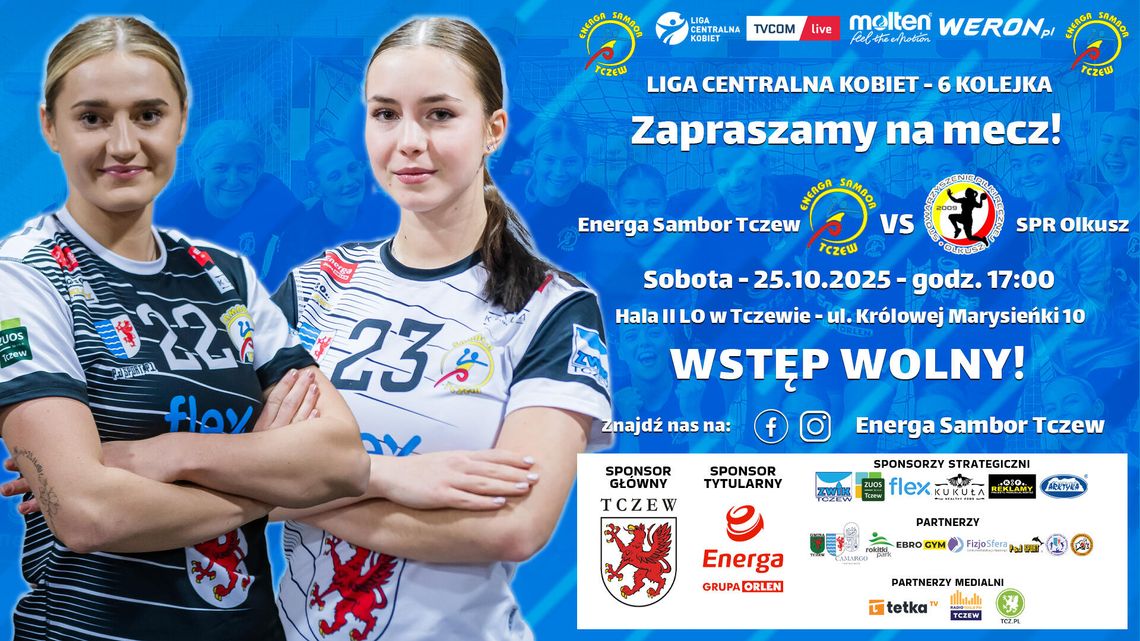 Piłka ręczna kobiet: Energa Sambor Tczew - SPR Olkusz