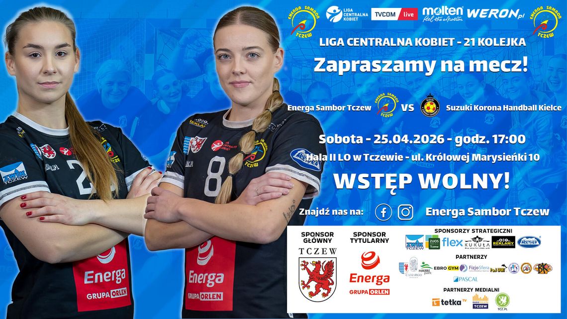 Piłka ręczna kobiet: Energa Sambor Tczew - Suzuki Korona Handball Kielce