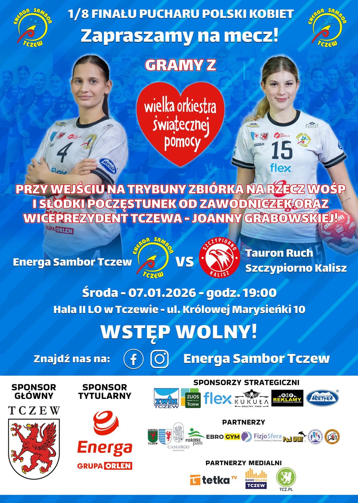 Piłka ręczna kobiet: Energa Sambor Tczew - TAURON Ruch Szczypiorno Kalisz Piłka ręczna kobiet: Energa Sambor Tczew - TAURON Ruch Szczypiorno Kalisz