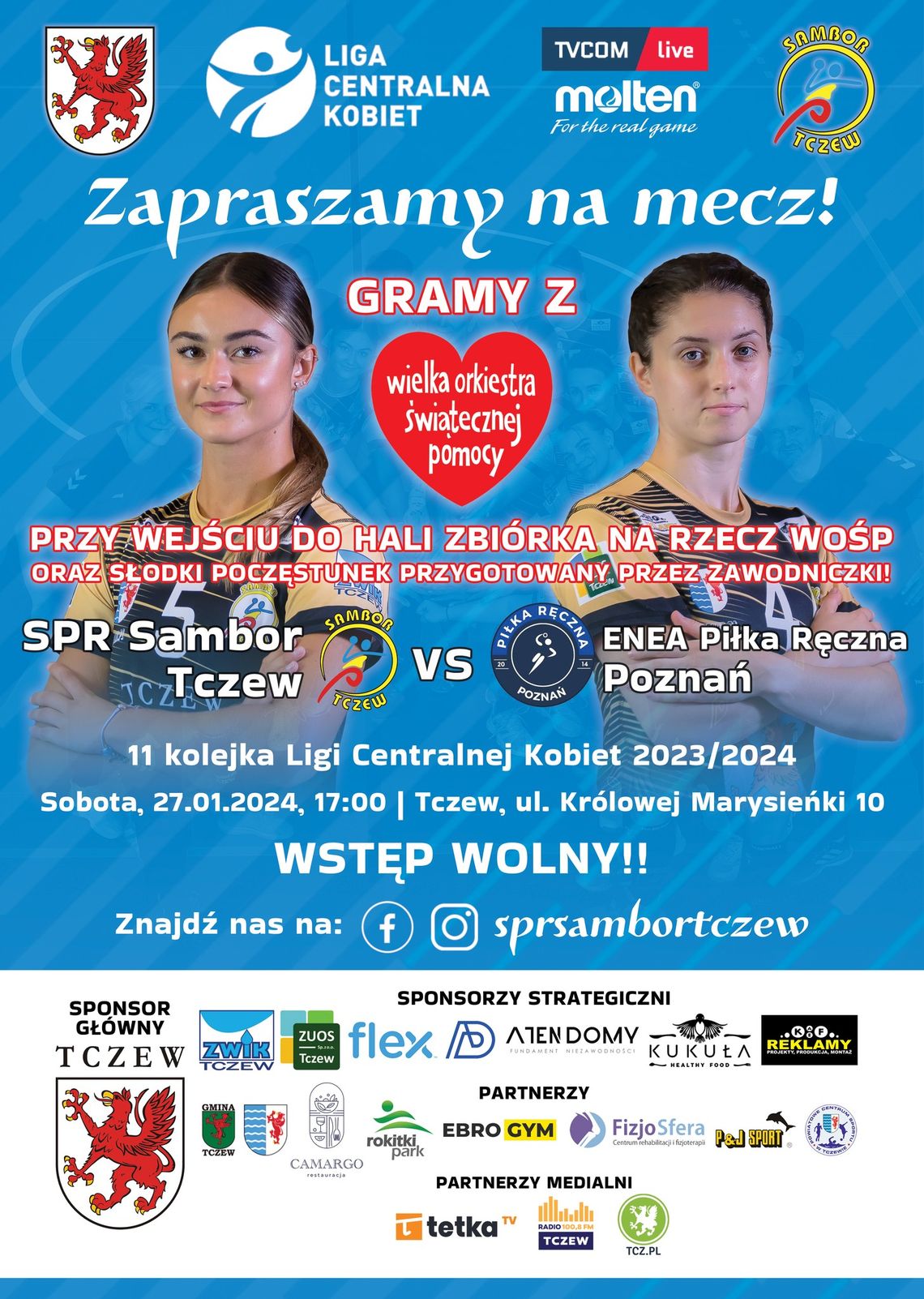 Piłka ręczna kobiet: SPR Sambor Tczew - Enea Piłka Ręczna Poznań Piłka ręczna kobiet: SPR Sambor Tczew - Enea Piłka Ręczna Poznań