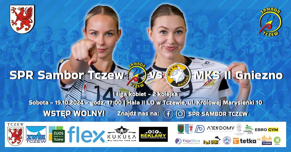 Piłka ręczna kobiet: SPR Sambor Tczew - MKS II Gniezno