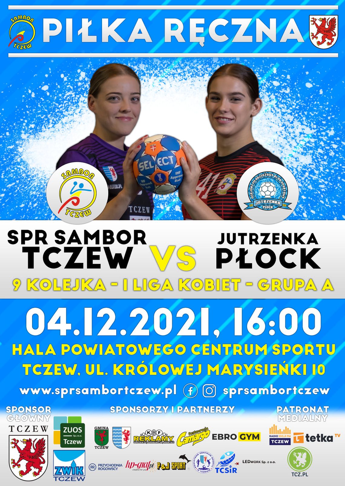 Piłka ręczna kobiet: SPR Sambor vs MMKS Jutrzenka Płock