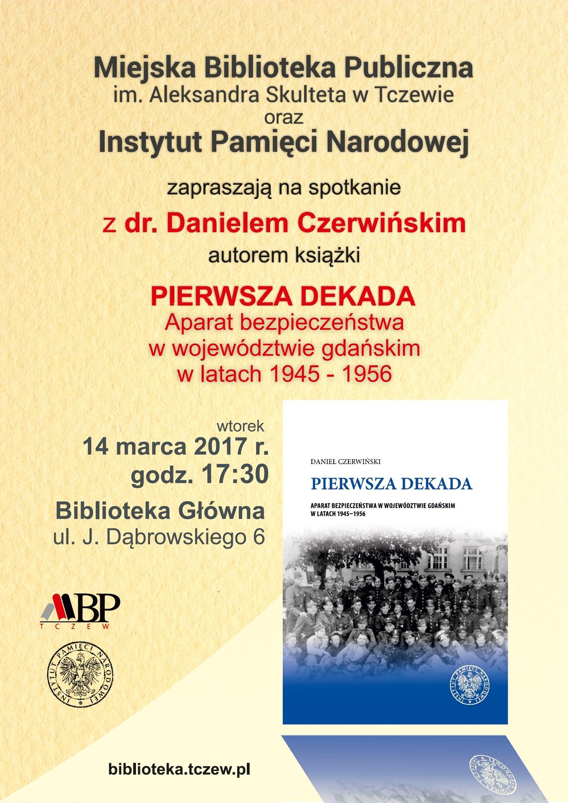 Promocja książki Daniela Czerwińskiego