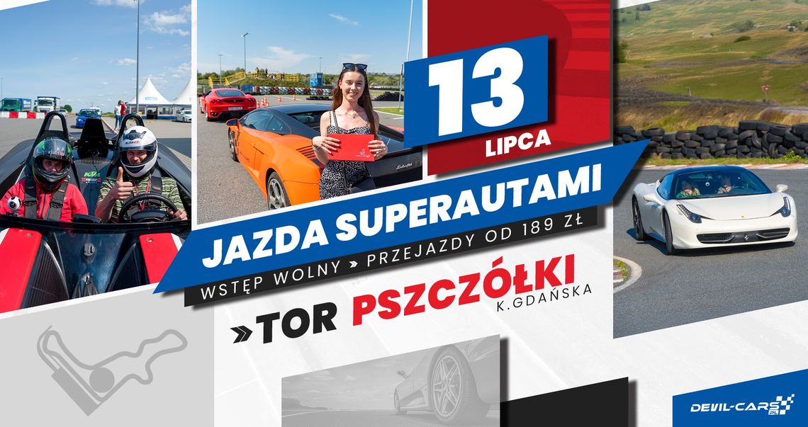 Pszczółki: Jazda superautami Pszczółki: Jazda superautami