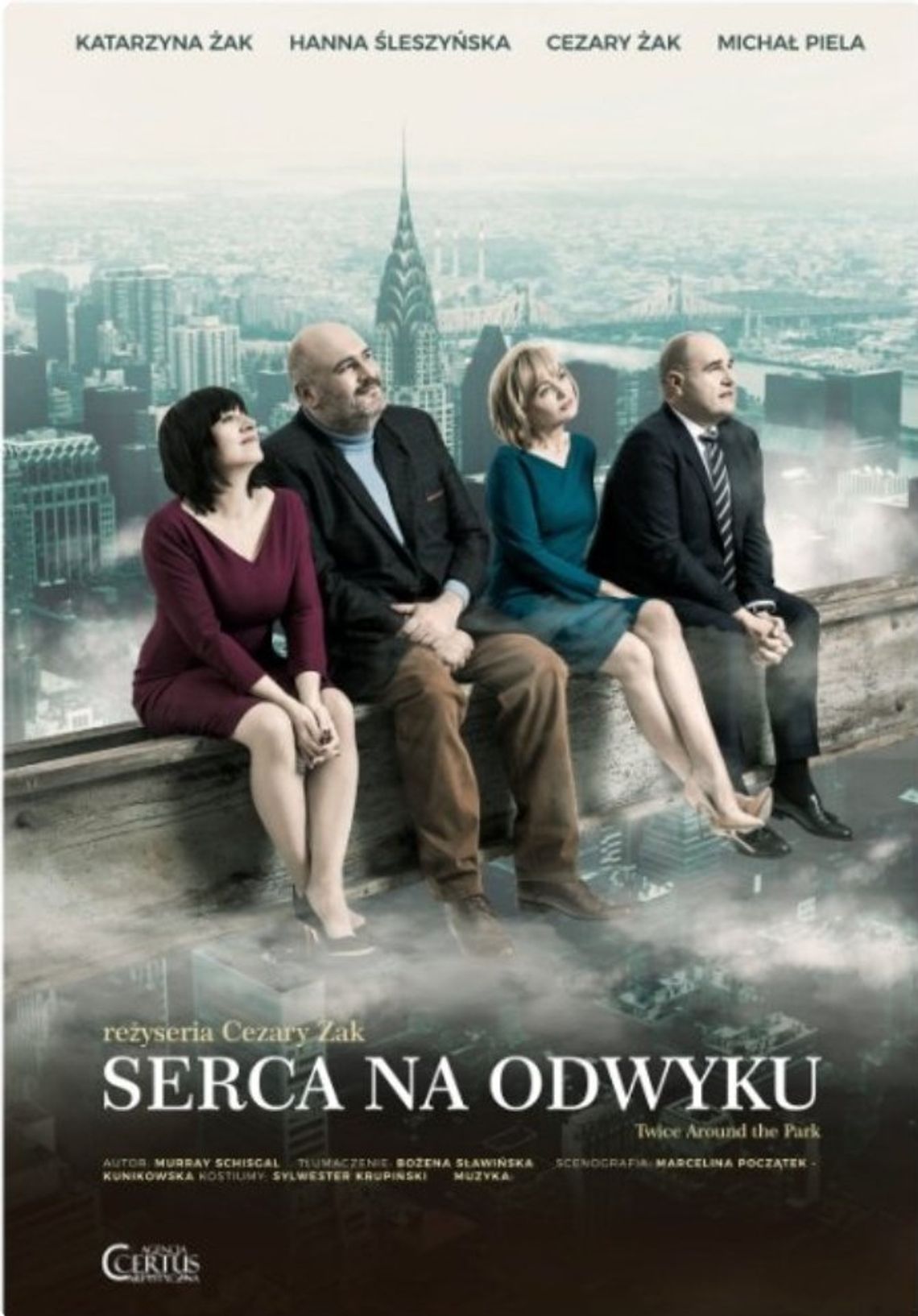 Serca na odwyku - spektakl |Cezary Żak, Katarzyna Żak, Hanna Śleszyńska, Michał Piela