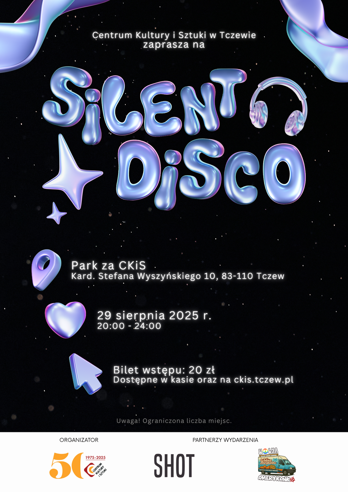 Silent Disco w Tczewie – taneczne pożegnanie lata w słuchawkach! Silent Disco w Tczewie – taneczne pożegnanie lata w słuchawkach!