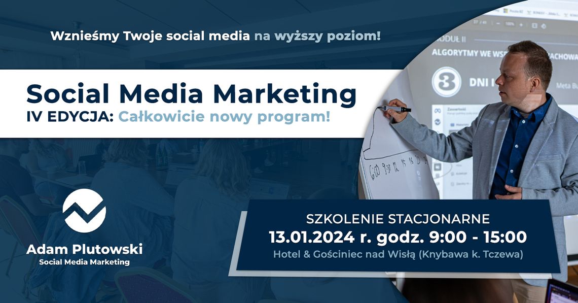 Social Media Marketing - szkolenie 4 Social Media Marketing - szkolenie 4