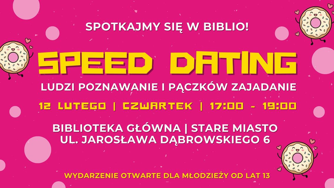 Speed dating w bibliotece