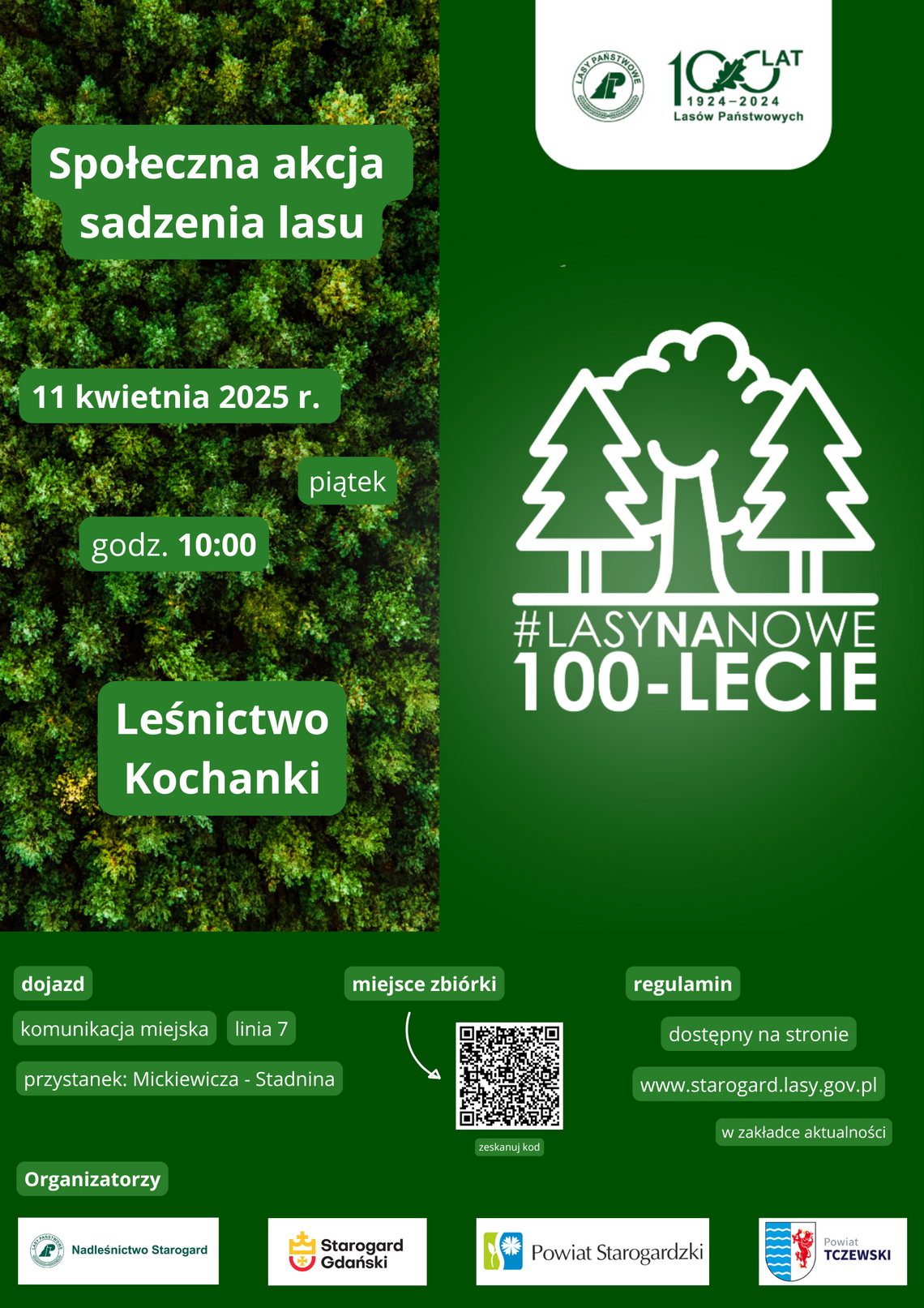 Społeczne sadzenie lasów - Leśnictwo Kochanka