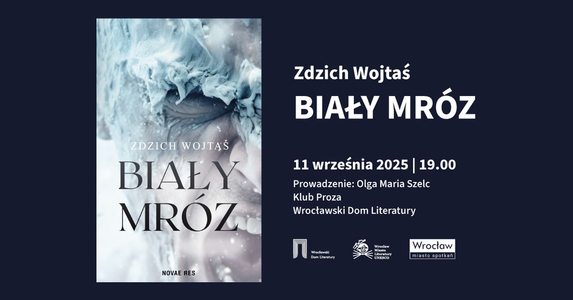 Spotkanie autorskie on-line: Zdzisław Wojtaś 'Biały mróz" Spotkanie autorskie on-line: Zdzisław Wojtaś 'Biały mróz"