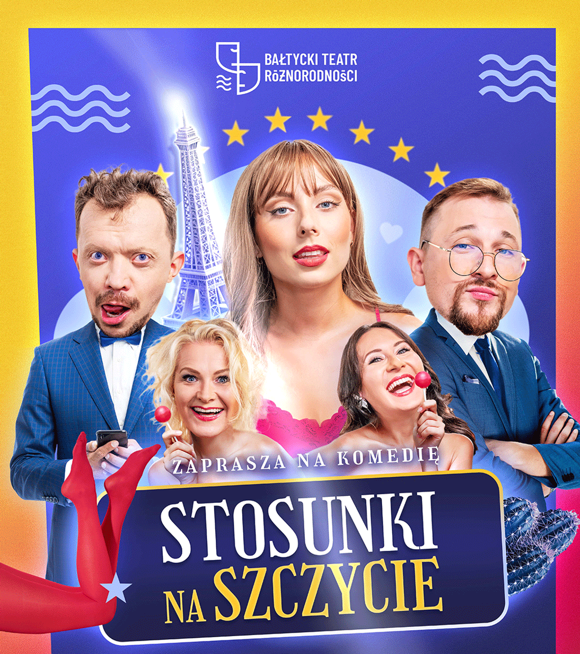 Stosunki na szczycie – spektakl /Bałtycki Teatr Różnorodności