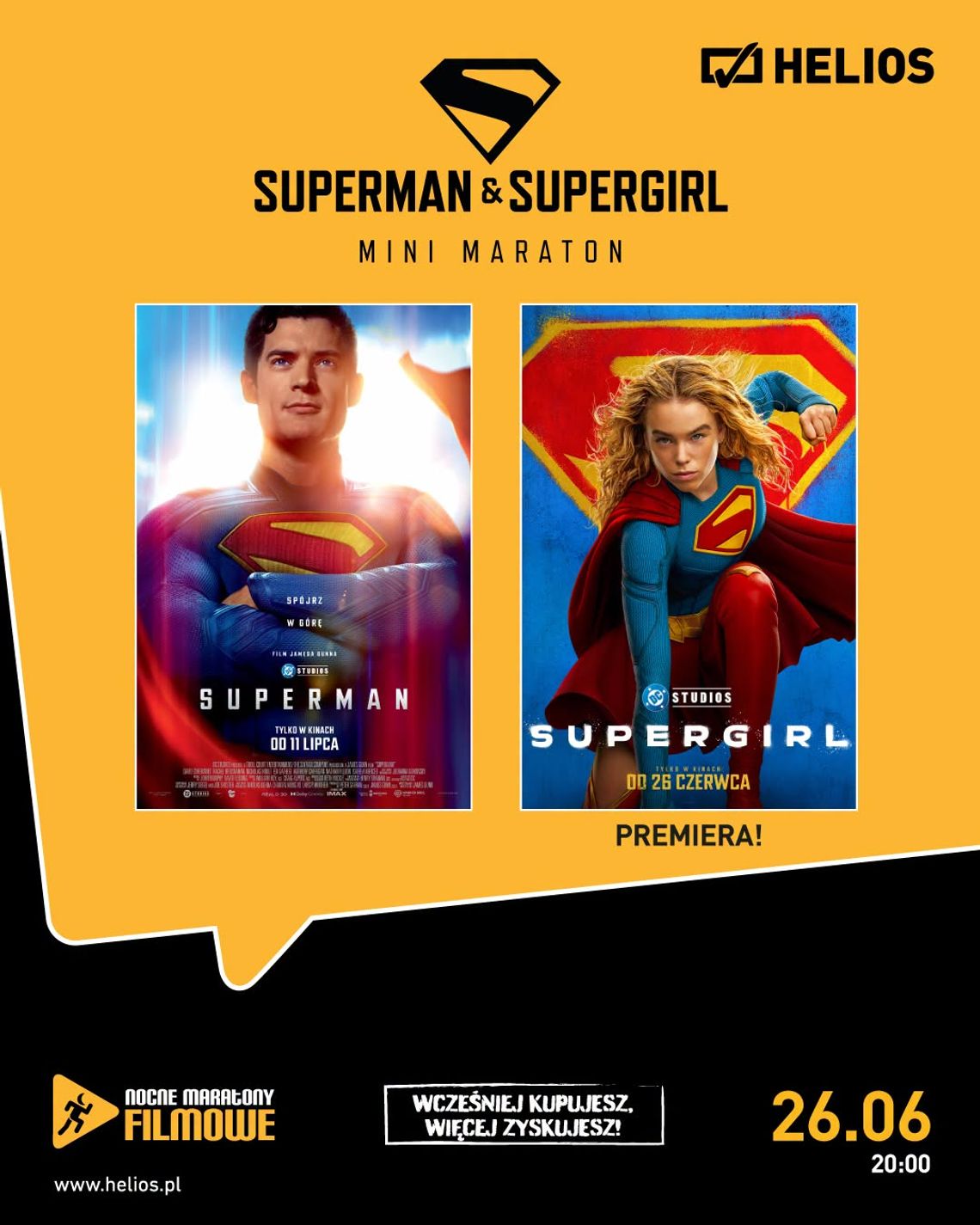 Superman i Supergirl Mini Maraton