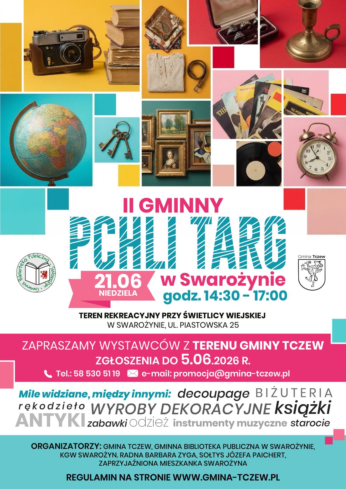 Swarożyn: II Gminny Pchli Targ Swarożyn: II Gminny Pchli Targ