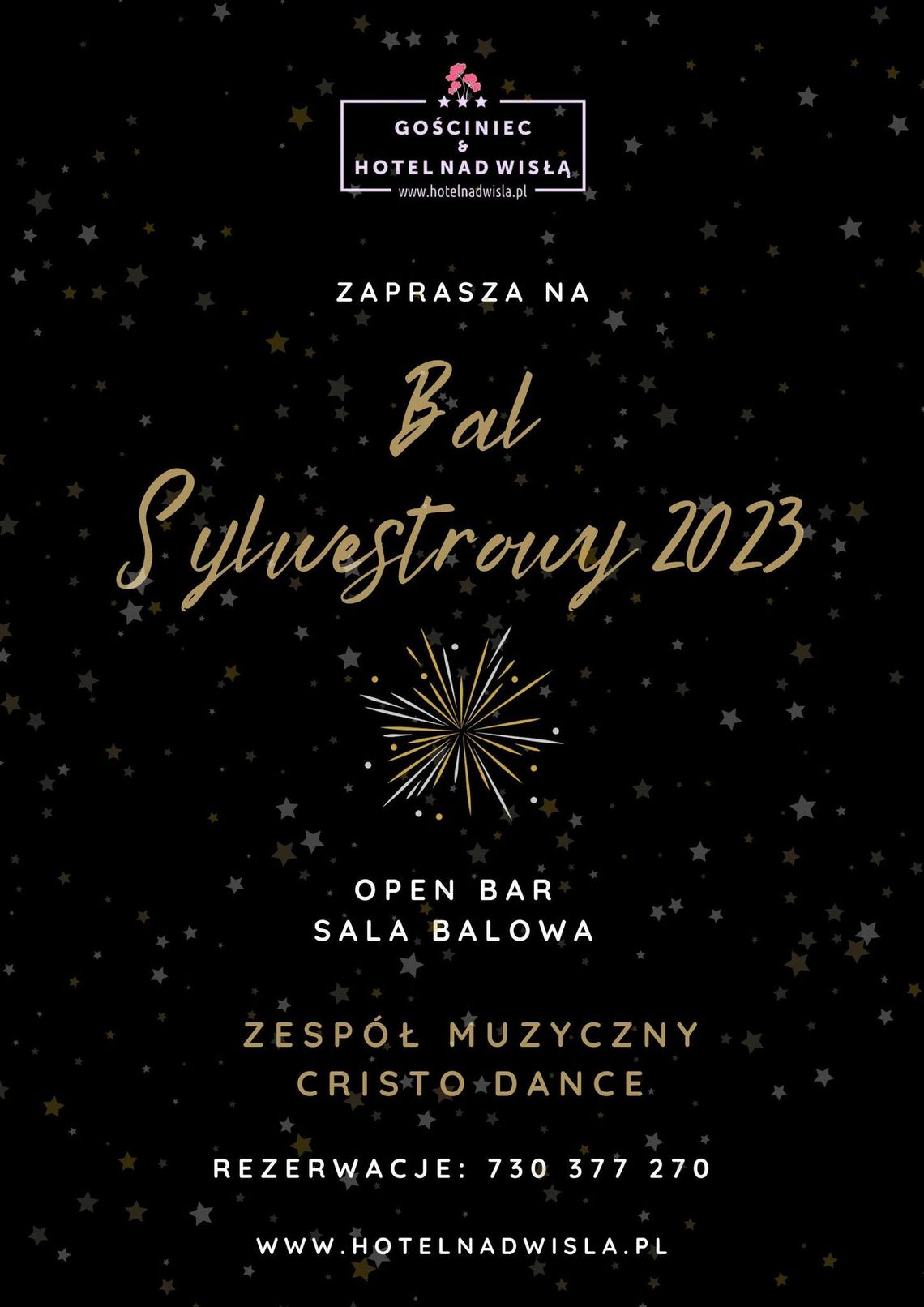 Sylwester w Gościńcu nad Wisłą Sylwester w Gościńcu nad Wisłą