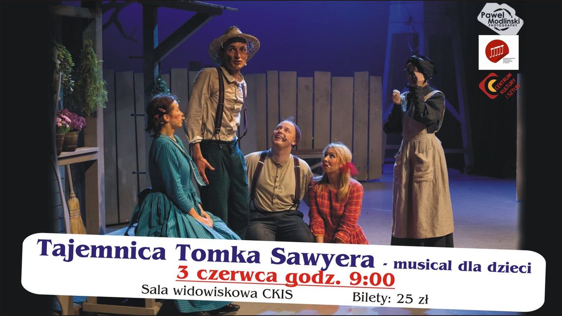 Tajemnica Tomka Sawyera - musical dla dzieci 