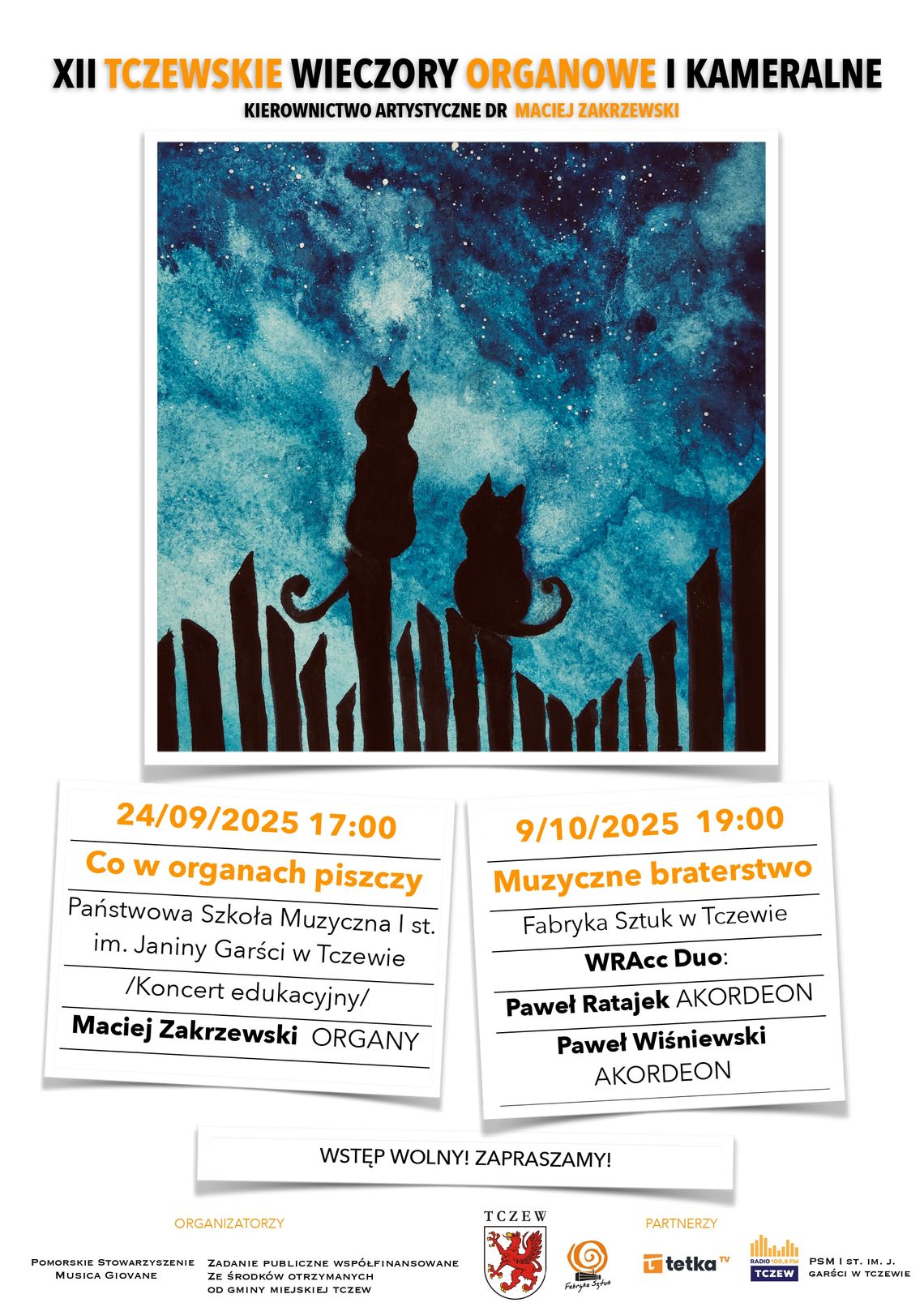 Tczewskie wieczory Organowe - koncert II WRAcc Duo Tczewskie wieczory Organowe - koncert II WRAcc Duo