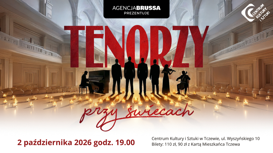 Tenorzy przy świecach – koncert Tenorzy przy świecach – koncert